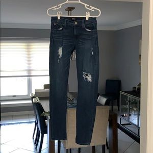 Hudson Distressed Skinny Jean